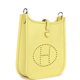 Hermes Evelyne TPM Limoncello Clemence Palladium Hardware