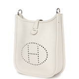 Hermes Evelyne TPM Gris Pale Clemence Palladium Hardware
