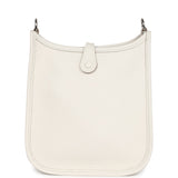Hermes Evelyne TPM Gris Pale Clemence Palladium Hardware