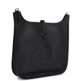 Hermes Evelyne III PM Black Clemence Palladium Hardware
