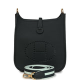Hermes Evelyne TPM Vert Fonce Clemence Gold Hardware