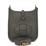 Hermes Evelyne TPM Gris Meyer Clemence Gold Hardware
