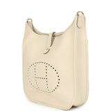 Hermes Evelyne III PM Craie Clemence Gold Hardware