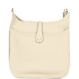Hermes Evelyne III PM Craie Clemence Gold Hardware