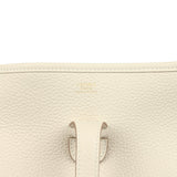 Hermes Evelyne III PM Craie Clemence Gold Hardware
