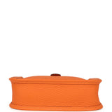 Hermes Evelyne TPM Orange Clemence Gold Hardware