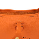 Hermes Evelyne TPM Orange Clemence Gold Hardware