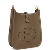 Hermes Evelyne TPM Etoupe Clemence Gold Hardware