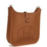 Hermes Evelyne 23 Gold Clemence Palladium Hardware