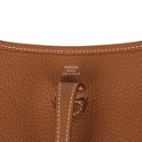 Hermes Evelyne 23 Gold Clemence Palladium Hardware