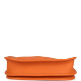 Hermes Evelyne 23 Orange Clemence Palladium Hardware