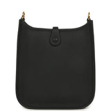 Hermes Evelyne TPM Black Clemence Gold Hardware