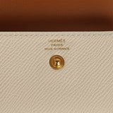 Hermes Kelly Pocket 18 Belt Biscuit/Nata Epsom Gold Hardware