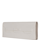 Hermes Shadow Kelly Cut Gris Pale Swift