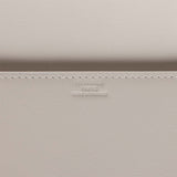 Hermes Shadow Kelly Cut Gris Pale Swift