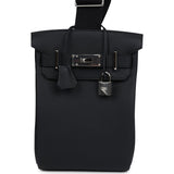 Hermes Hac A Dos PM Black Togo Palladium Hardware