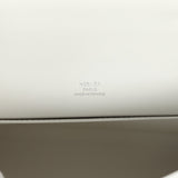Hermes Kelly Pochette White Swift Palladium Hardware