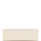 Hermes Kelly Pochette Nata Ostrich Palladium Hardware