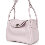 Hermes Lindy 26 Mauve Pale Evercolor Palladium Hardware
