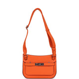 Hermes Mini Jypsiere Orange Minium Swift Palladium Hardware