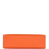 Hermes Special Order (HSS) Kelly Pochette Orange Verso Swift Gold Hardware