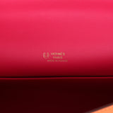Hermes Special Order (HSS) Kelly Pochette Orange Verso Swift Gold Hardware