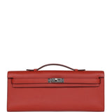 Hermes Kelly Cut Sanguine Swift Palladium Hardware