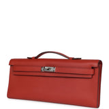 Hermes Kelly Cut Sanguine Swift Palladium Hardware