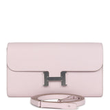 Hermes Constance Wallet To Go Mauve Pale Epsom Palladium Hardware