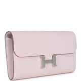 Hermes Constance Wallet To Go Mauve Pale Epsom Palladium Hardware