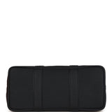 Hermes Garden Party 30 Trench Toile Officier Canvas and Black Negonda Palladium Hardware