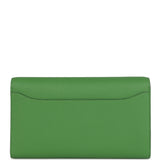 Hermes Constance Wallet To Go Vert Yucca Epsom Gold Hardware