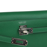 Hermes Kelly Danse Cactus Verso Evercolor Palladium Hardware