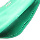 Hermes Kelly Cut Vert Vertigo Swift Palladium Hardware