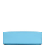 Hermes Kelly Pochette Celeste Swift Palladium Hardware