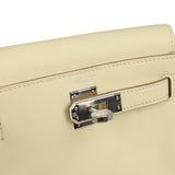 Hermes Mini Kelly Jump Backpack Jaune Milton Swift Palladium Hardware