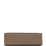 Hermes Kelly Pochette Etoupe Swift Gold Hardware