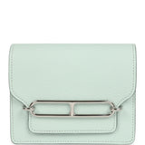Hermes Roulis Slim Wallet Vert Peppermint Chevre Palladium Hardware