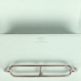 Hermes Roulis Slim Wallet Vert Peppermint Chevre Palladium Hardware