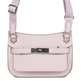 Hermes Jypsiere Mini Mauve Pale Verso Evercolor Palladium Hardware