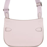 Hermes Jypsiere Mini Mauve Pale Verso Evercolor Palladium Hardware