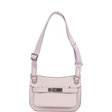 Hermes Jypsiere Mini Mauve Pale Verso Evercolor Palladium Hardware