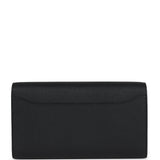Hermes Constance Wallet To Go Black Epsom Rose Gold Hardware