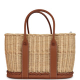 Hermes Picnic Garden Party 36 Gold Swift and Natural Osier Wicker