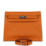 Hermes Kelly Danse Abricot Verso Evercolor Palladium Hardware