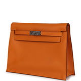 Hermes Kelly Danse Abricot Verso Evercolor Palladium Hardware
