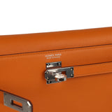 Hermes Kelly Danse Abricot Verso Evercolor Palladium Hardware