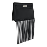 Hermes Kelly Danse Anate Black Swift Palladium Hardware