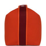 Hermes Bride A Brac GM Feu Canvas Palladium Hardware