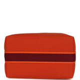 Hermes Bride A Brac GM Feu Canvas Palladium Hardware